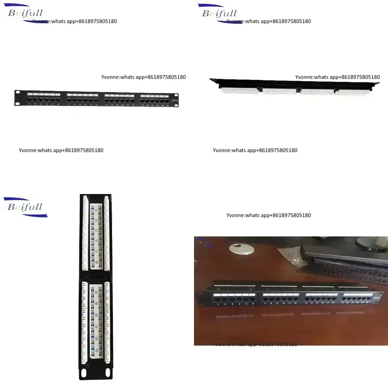 Patch Panel Cat6 - Panneau de brassage RJ45 19 pouces