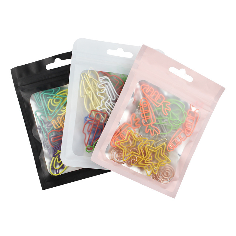 Office Desk Tech Accessories - 30 pièces Kawaii papier Clips signet