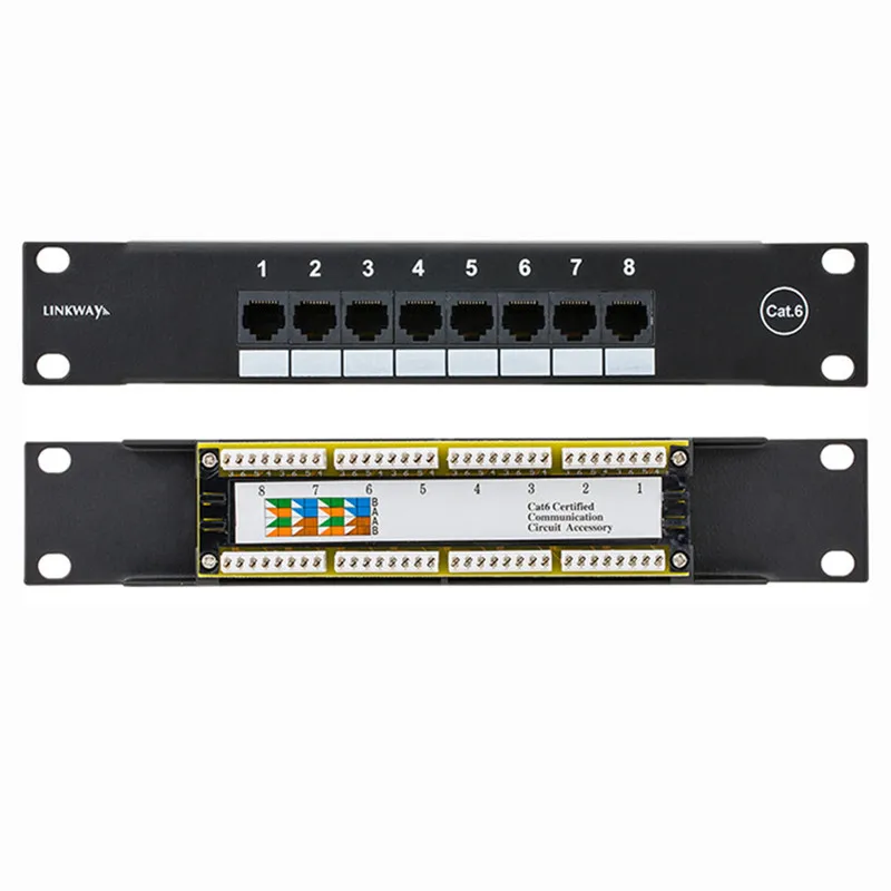 Adaptateur réseau CAT6 8 ports - Patch Panel Cat6 avis et prix