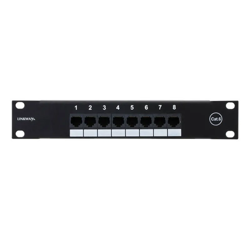 Adaptateur réseau CAT6 8 ports - Patch Panel Cat6 avis et prix