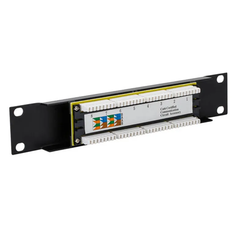 Adaptateur réseau CAT6 8 ports - Patch Panel Cat6 avis et prix