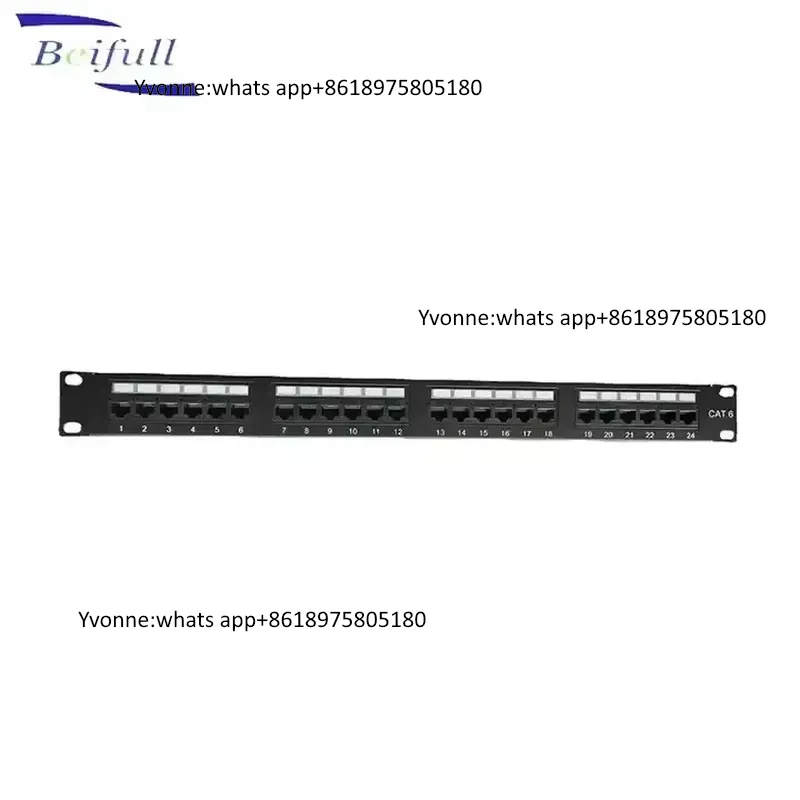 Panneau de brassage RJ45 19 po - Patch Panel Cat6 avis et prix