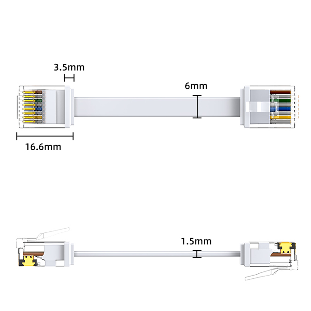 Câble Ethernet Cat6 plat flexi - Patch Panel Cat6 avis et prix