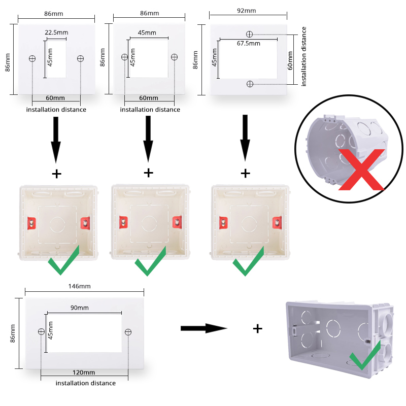 Coswall – prise de courant mur - Patch Panel Cat6 avis et prix