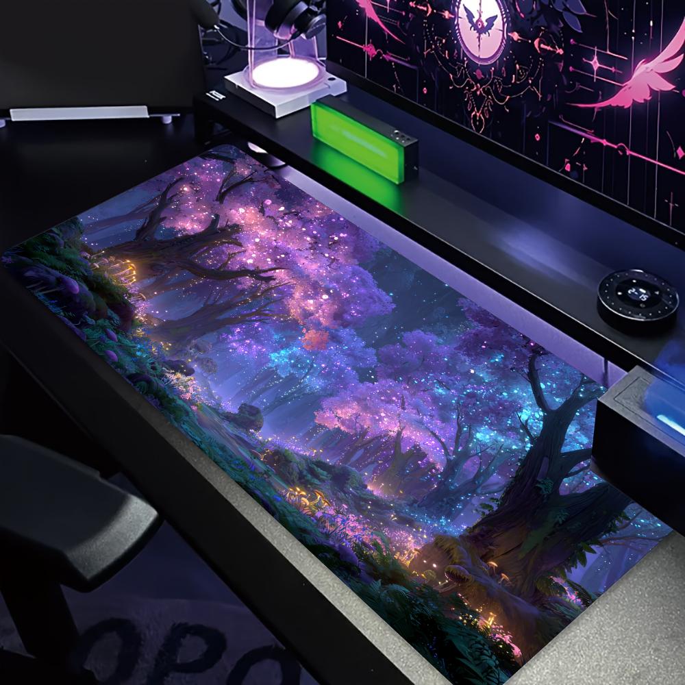 Grand tapis de souris forêt vi - Office Desk Tech Accessories avis et prix