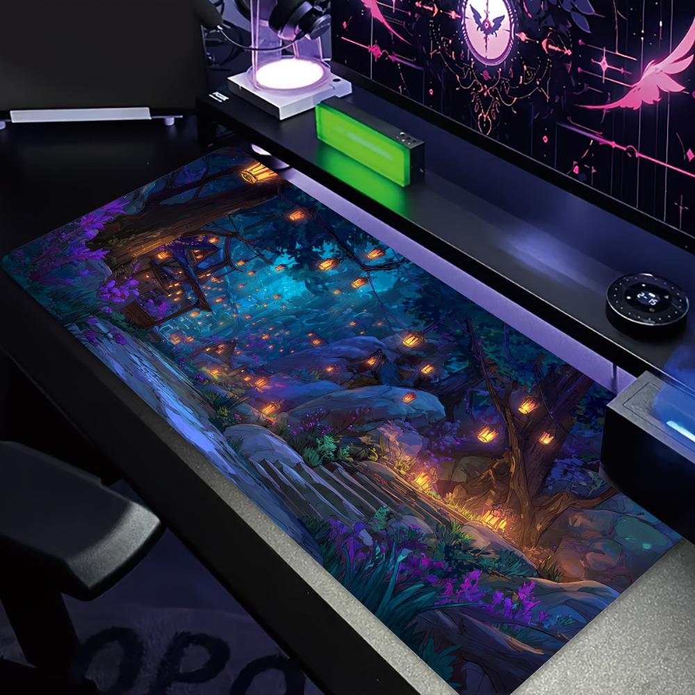 Grand tapis de souris forêt vi - Office Desk Tech Accessories avis et prix