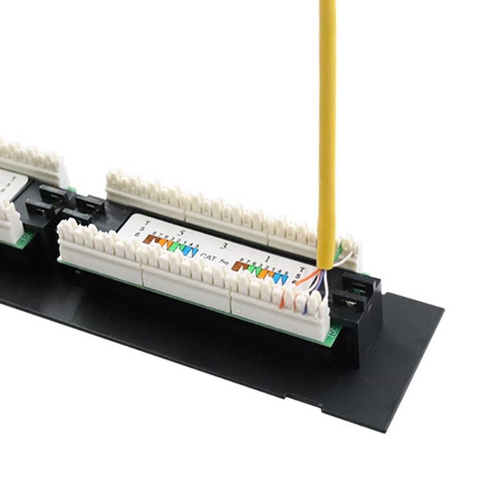 Panneau de brassage mural 12 p - Patch Panel Cat6 avis et prix