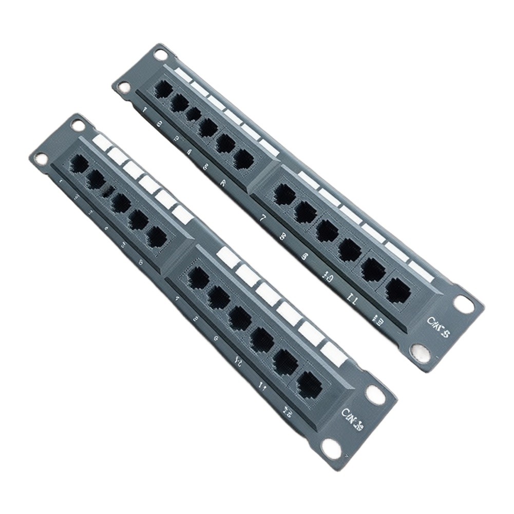 Panneau de brassage mural 12 p - Patch Panel Cat6 avis et prix