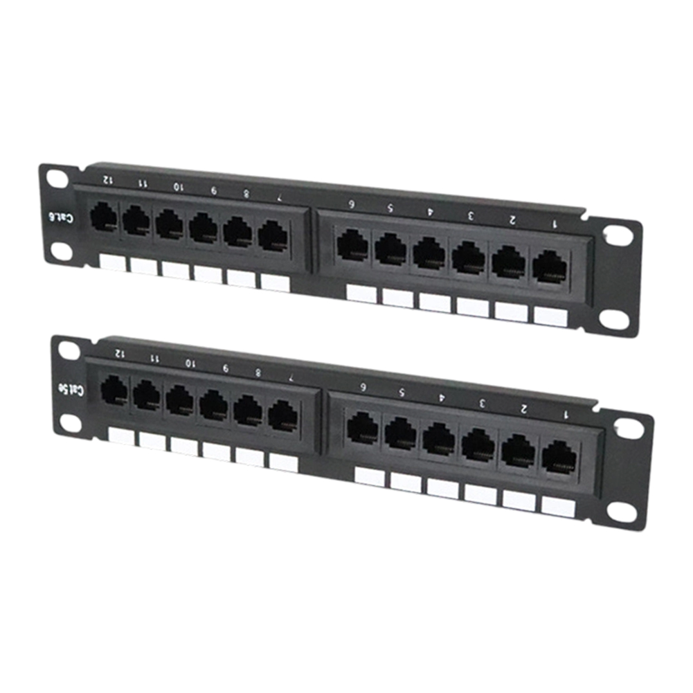 Panneau de brassage mural 12 p - Patch Panel Cat6 avis et prix